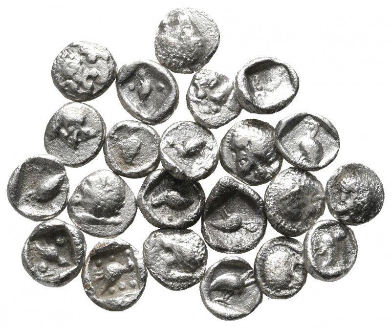 Lot of ca. 22 greek silver fractions / SOLD AS SEEN, NO RETURN!

very fine
