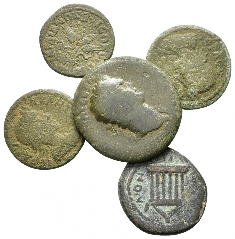 Lot of ca. 5 roman provincial bronze coins / SOLD AS SEEN, NO RETURN!

fine