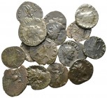 Lot of ca. 15 roman bronze coins / SOLD AS SEEN, NO RETURN! <br><br>nearly very fine<br><br>