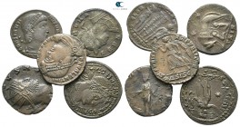 Lot of ca. 5 roman bronze coins / SOLD AS SEEN, NO RETURN! <br><br>very fine<br><br>