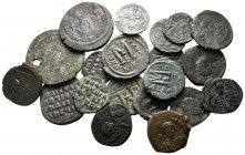 Lot of ca. 20 byzantine bronze coins / SOLD AS SEEN, NO RETURN!<br><br>fine<br><br>