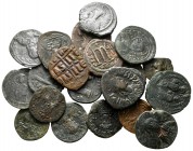 Lot of ca. 20 byzantine bronze coins / SOLD AS SEEN, NO RETURN!<br><br>nearly very fine<br><br>