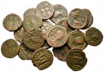 Lot of ca. 20 byzantine bronze coins / SOLD AS SEEN, NO RETURN!
<br><br>very fine<br><br>