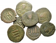 Lot of ca. 8 byzantine bronze coins / SOLD AS SEEN, NO RETURN! <br><br>nearly very fine<br><br>