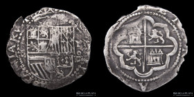 Lima. Felipe II. 2 Reales 1577-1589 D. MB9