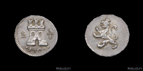 Lima. Carlos IV. 1/4 Real 1808 L. KM102.2