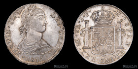 Lima. Fernando VII. 8 Reales 1811 JP. KM106.2