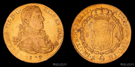 Mexico. Fernando VII. 8 Escudos 1809 Mo HJ. KM160