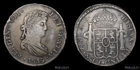 Mexico. Fernando VII. 8 Reales 1819 Zs AG  KM111.5