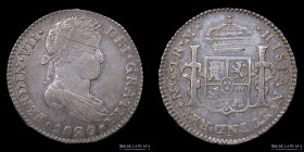 Guatemala. Fernando VII. 1 Real 1820 NG M. KM66