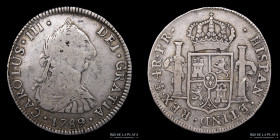 Potosi. Carlos III. 4 Reales 1789 PR. CJ 64.18