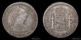 Potosi. Carlos III. 1 Real 1775 JR. CJ 66.3.1