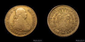 Potosi. Carlos IV. 1 Escudo 1805 PJ. CJ 75.17