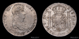 Potosi. Fernando VII. 8 Reales 1817 PJ. CJ 86.7