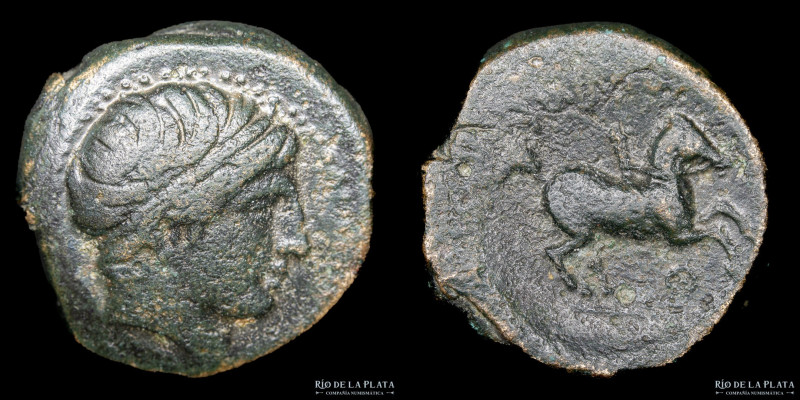 Kings of Macedon. Philip II (359-336BC) AE19. Therma mint. Bronze; 19.5mm; 7.85g...