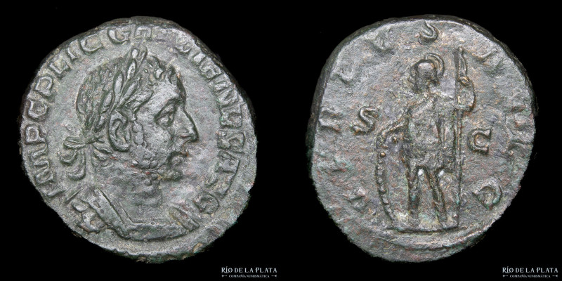 Gallienus (253-260AD) As. Rome mint, struck 254AD. Bronze; 24mm; 10.31g. A: IMP ...