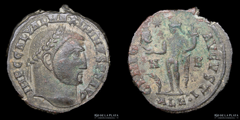 Maximinus II Daia (310-313AD) Follis. Alexandria mint, struck 312AD. Bronze; 21m...