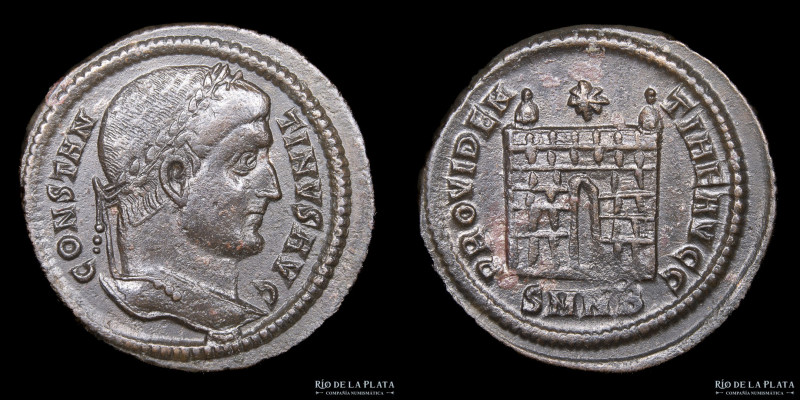 Constantine I (307-337AD) Follis. Nicomedia mint, 2nd officinae, struck 324-325A...