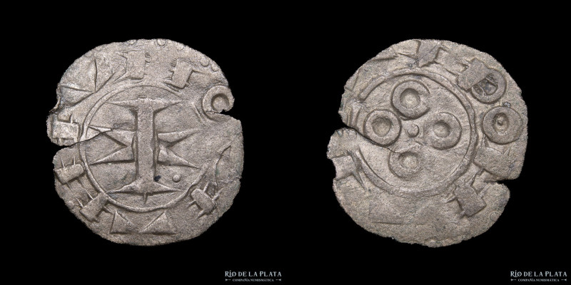 France. Languedoc. Melgueil County. Raymond I (1055-1079) Denier melgorien (or a...