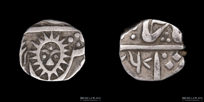 India. Princely states. Indore. Shah Alam II (1728-1806) 1/4 Rupee. Malharnagar ...