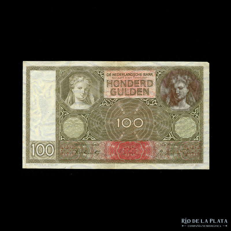 Paises Bajos. 100 Gulden 1942. Pick 51c (VF)

USD 25 - 50

Nota: Al precio d...