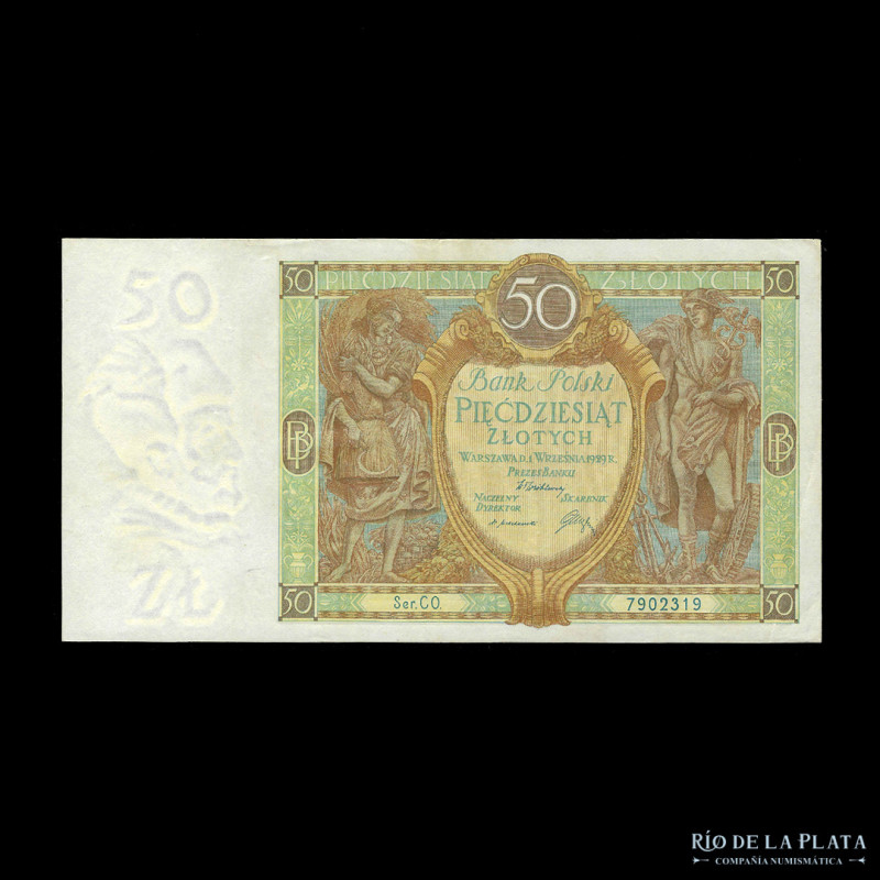 Polonia. 50 Zlotych 1929. Pick 71 (XF)

USD 15 - 30

Nota: Al precio de mart...