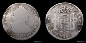 Santiago. Carlos III. 2 Reales 1788 DA. KM30