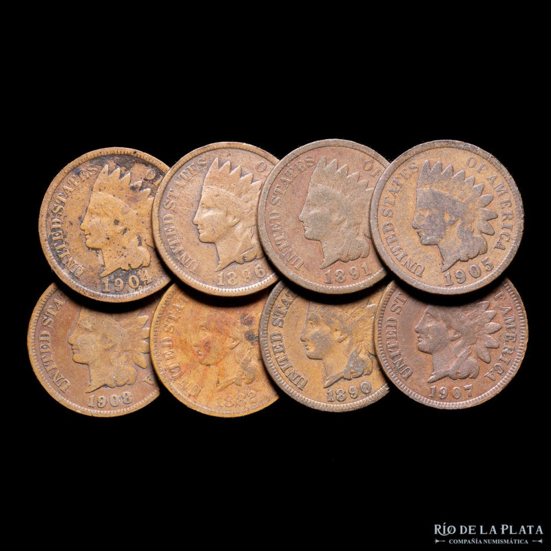 USA. Lote x8. Indian Head Penny. A estudiar

USD 20 - 40

Nota: Al precio de...