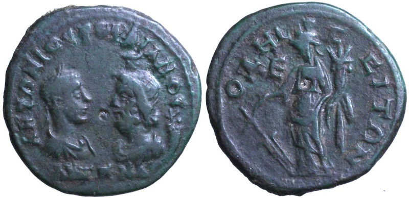 GORDIANO III (238-244) Pentassarion per Odessos. Busti affrontati di Gordiano II...