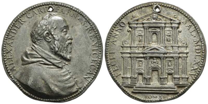 ROMA. Cardinale Alessandro Farnese il giovane (1534-1589) Prova della medaglia 1...