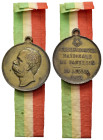 MEDAGLIE ITALIANE – REGNO D’ITALIA – VITTORIO EMANUELE III (1900-1945) – PELLEGRINAGGIO PANTHEON. Medaglia, portativa con appiccagnolo, commemorante i...