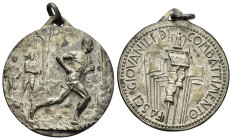 Medaglie Italiane. Ventennio Fascista. Roma. Medaglia Sportiva. Fasci Giovanili di Combattimento. Ag (16,54 g - 35 mm). SPL