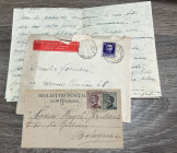 STORIA POSTALE – PORTOFINO – RAPALLO- FORLI’. Lotto di storia postale composto da una lettera, consta di tre fogli manoscritti, spedita nel 1934 dall’...