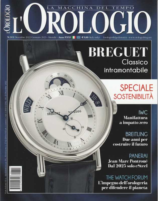 L'OROLOGIO. Annata completa 2023, 11 nn.