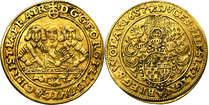 Silesia, Duchy of Liegnitz-Brieg-Wohlau, Georg III, Ludwig IV and Christian, 3 D...