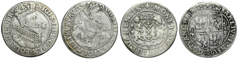 Set, Sigismund III Vasa, 1/4 Thaler 1623 (2 pcs.) Set of two 1/4 thaler of Sigis...