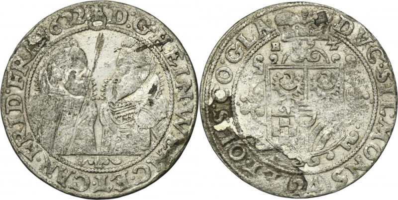 Silesia, Duchy of Münsterberg-Oels, Heinrich Wenzel and Karl Friedrich, 24 Kreuz...