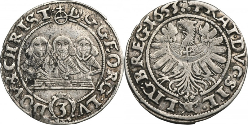 Silesia, Duchy of Liegnitz-Brieg-Wohlau, Georg III, Ludwig IV, Christian, 3 Kreu...