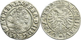 Silesia, Habsburg rule, Ferdinand II, 3 Kreuzer Breslau 1629 HR