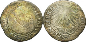 Silesia, Duchy of Liegnitz-Brieg-Wohlau, Friedrich II, Groschen Leignitz 1542 - RARE