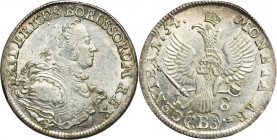 Silesia, Prussian rule, Friedrich II, 1/4 Thaler Breslau 1754 B