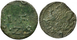 West Pomerania, Johann Friedrich, Scherf (Pfennig) Stettin 1591 R