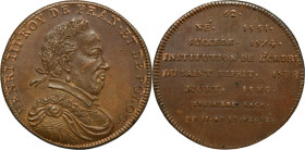 Henry III of France, Medal from the Suite of the French Kings 1710