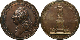 Stanislaus I, Medal Nancy 1755