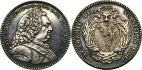 Stanislaus Leszczyński, opening medal of the Stanisławów Academy in Nancy 1750 - RARE