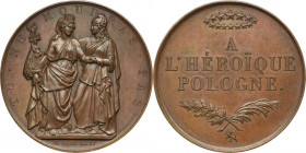 November Uprising, Medal of Heroic Poland (L' Heroique Pologne) 1831 R4