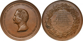 Alexander II, Medal 60th anniversary of Fyodor Berg's service 1872 - VERY RARE R1