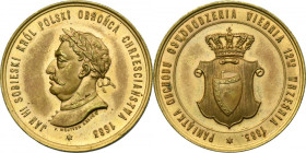 Jan III Sobieski, Medal 200th anniversary of the Relief of Wien 1883