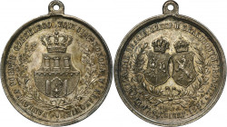 Medal Memory of the Czech Sokół Gymnastic Society in Krakau 1884 - RARE, SILVER