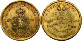 Medal commemorating the 100th anniversary of the Constitution of May 3, 1891